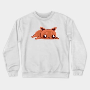 Cat Sleepy Crewneck Sweatshirt